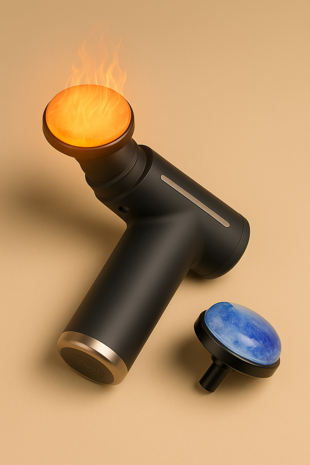 HBH Dual-Therapy Massage Gun – Heat & Cold Percussion Device for Everyday Recovery